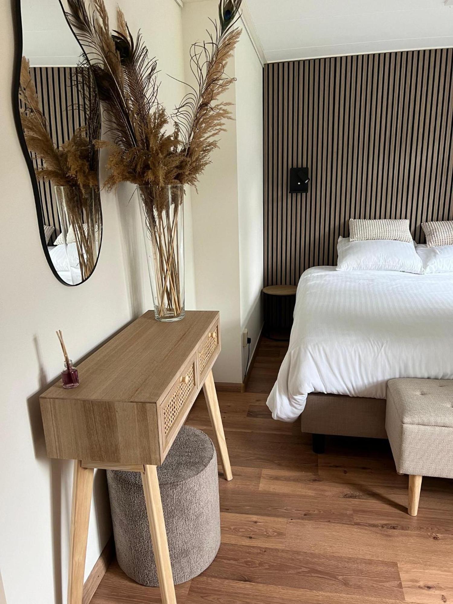 Luxe Boshuisje Met Prive Wellness & Jacuzzi Op De Veluwe Ermelo Esterno foto